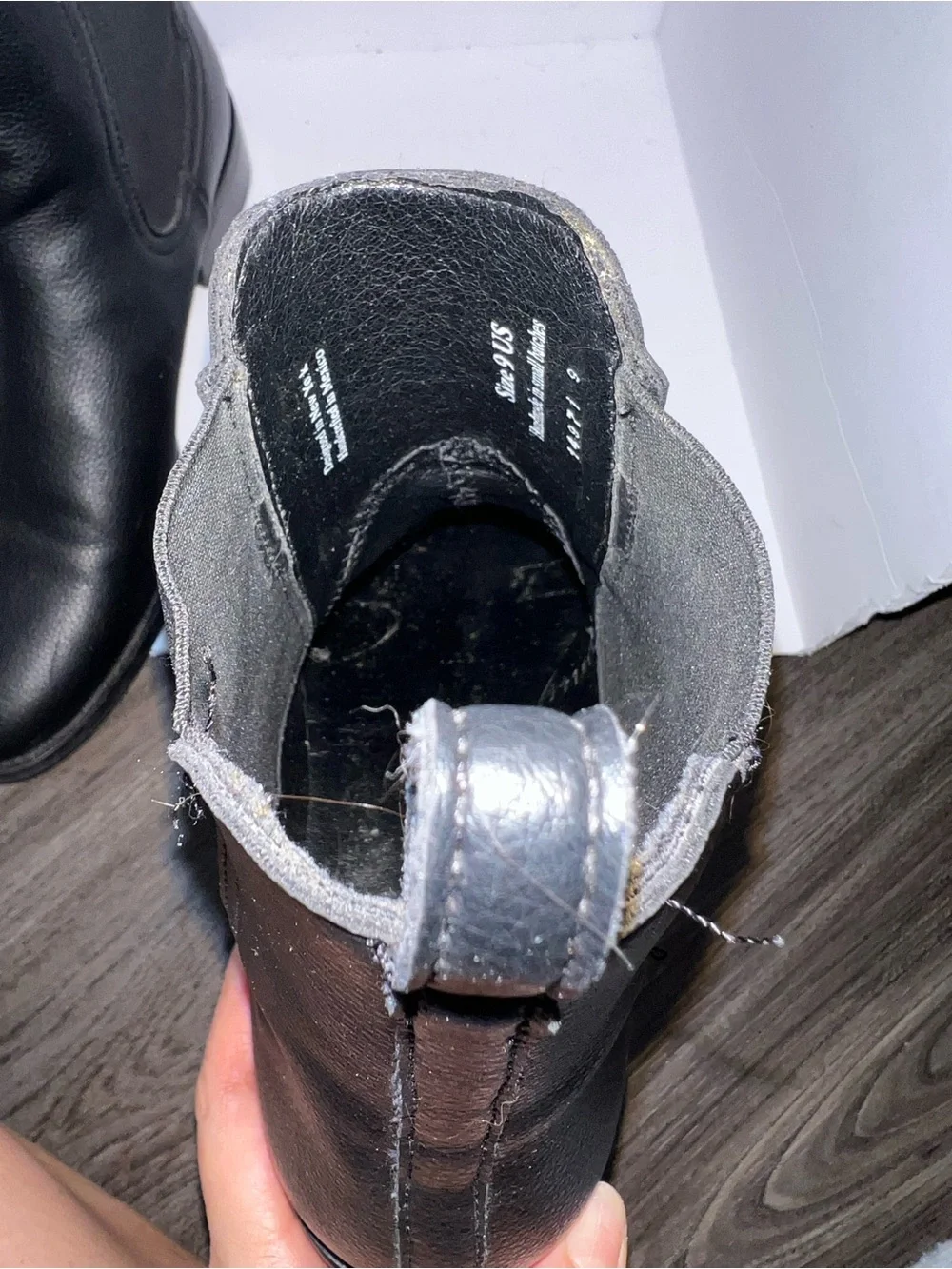 Thursday Boot Co. Duke Chelsea Boots — Men’s Black Leather — Size 9